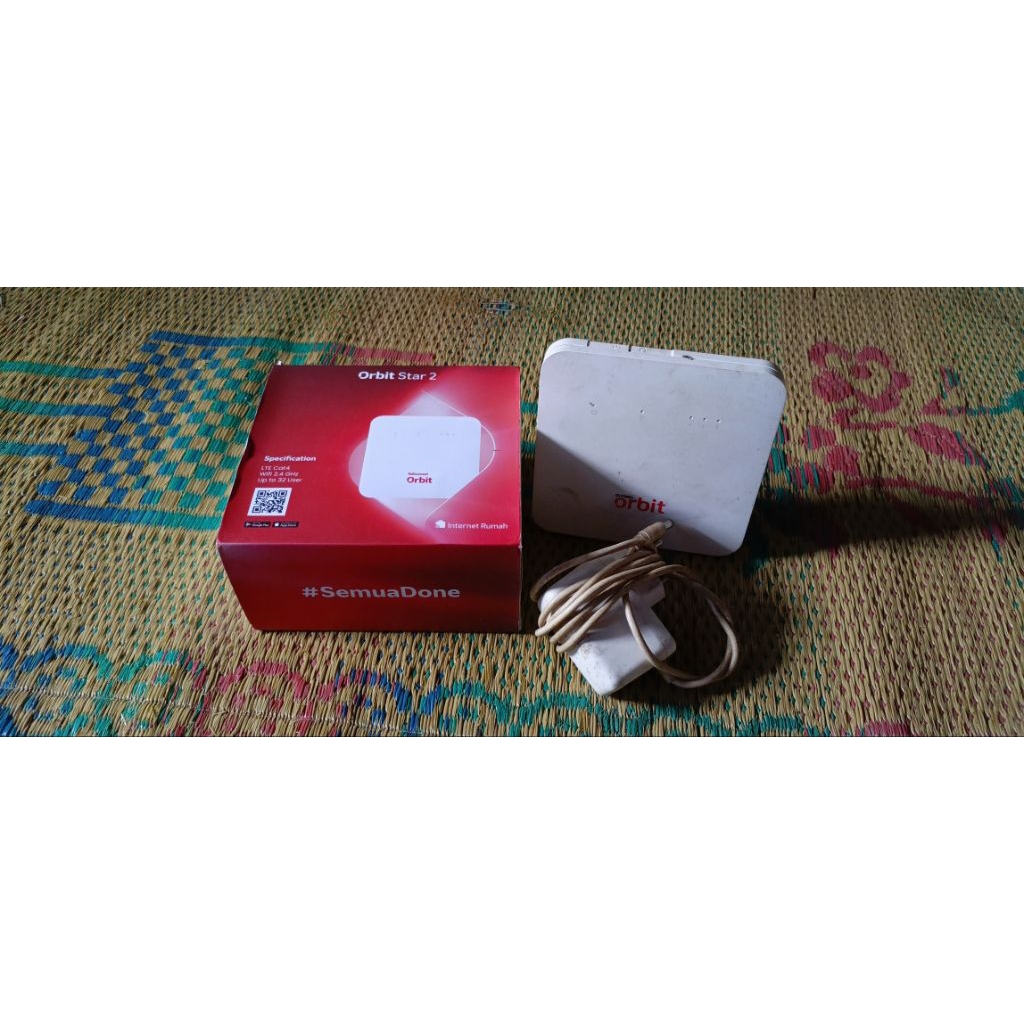 (ROUTER 4G LTE )ORBIT STAR2 BEKAS SUDAH UNLOCK (ALL OPERATOR)