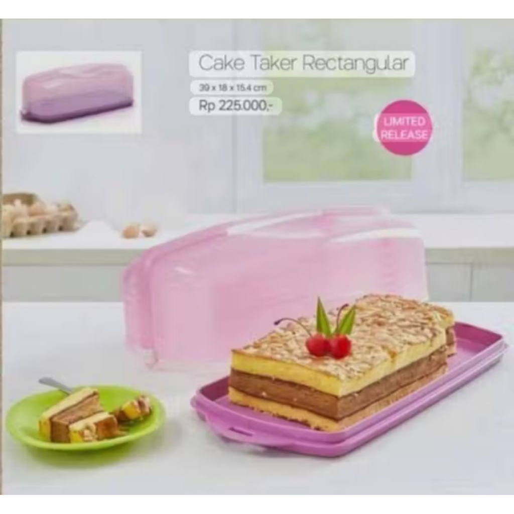 CAKE TAKER TUPPERWARE