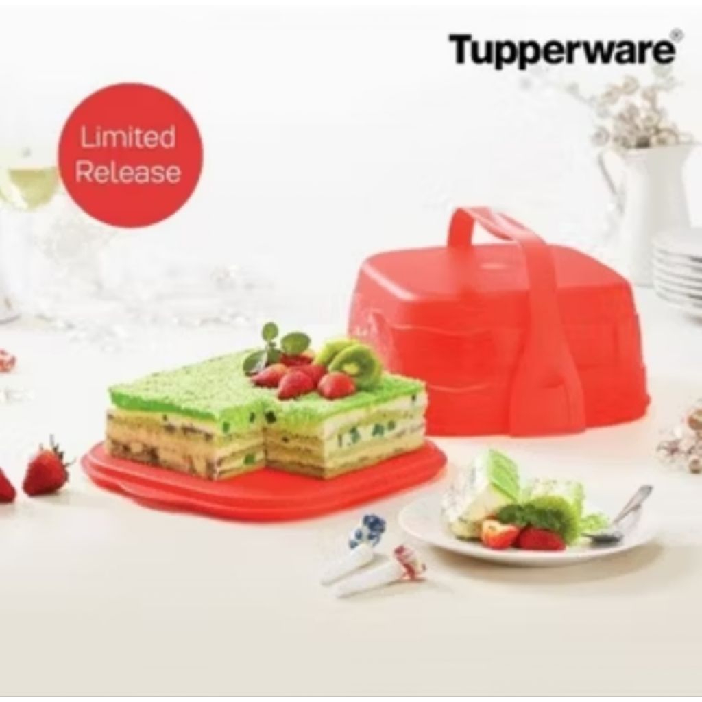 CAKE TAKER TUPPERWARE