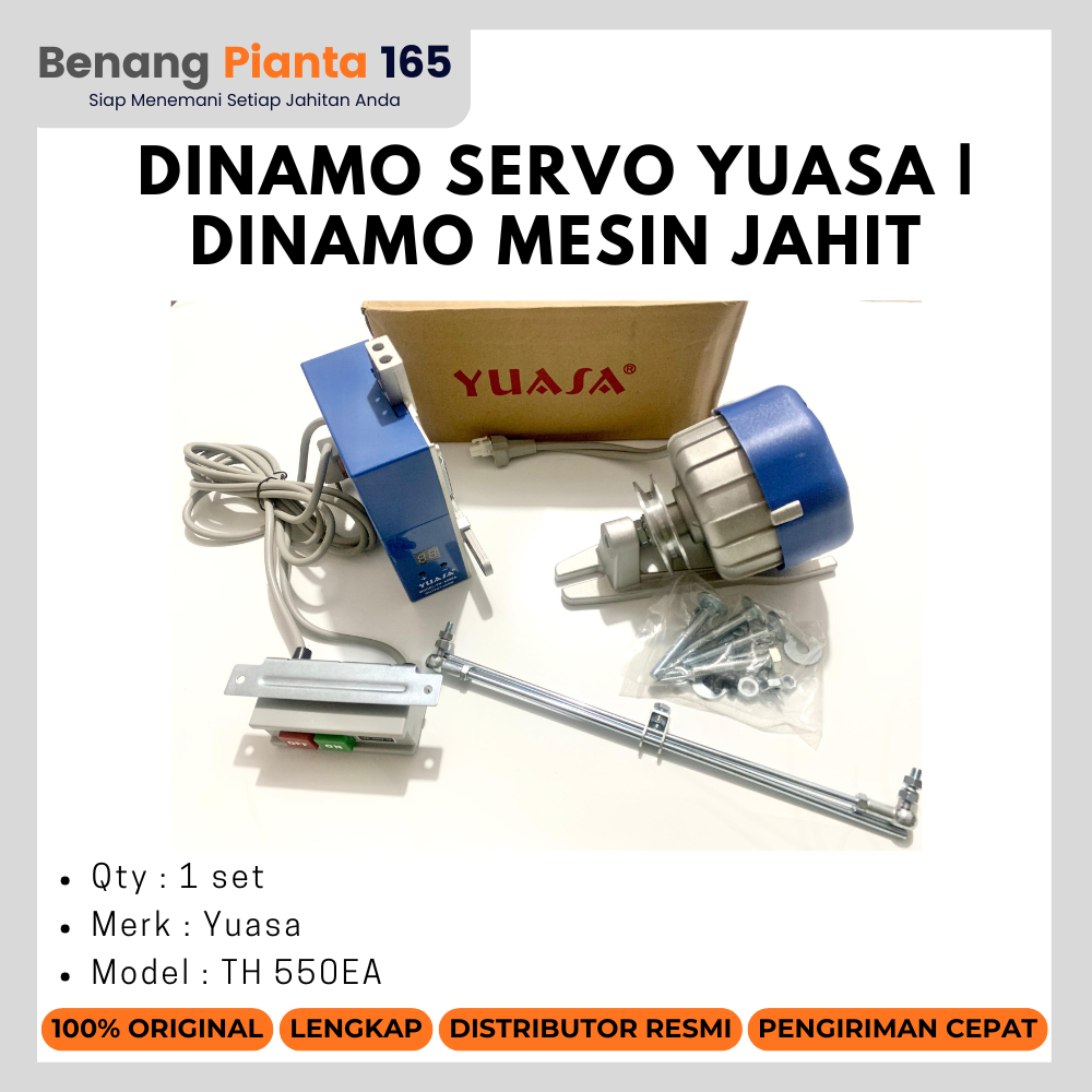 Dinamo Servo Yuasa | Dinamo Mesin Jahit Industri