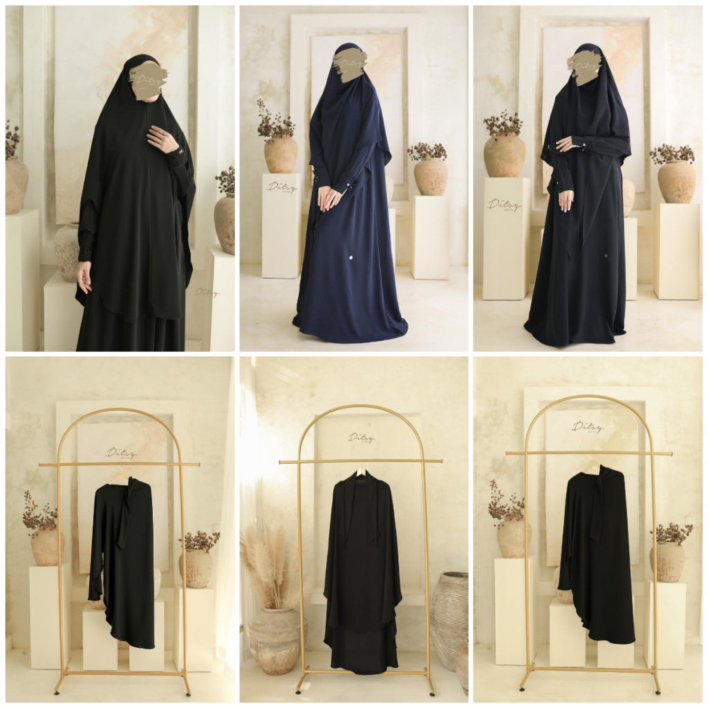 6. Ditsy Moslem Desember 2025 Luella Shaira Raina Haala Shaida Shaneeya Shahla Maira gamis muslimah