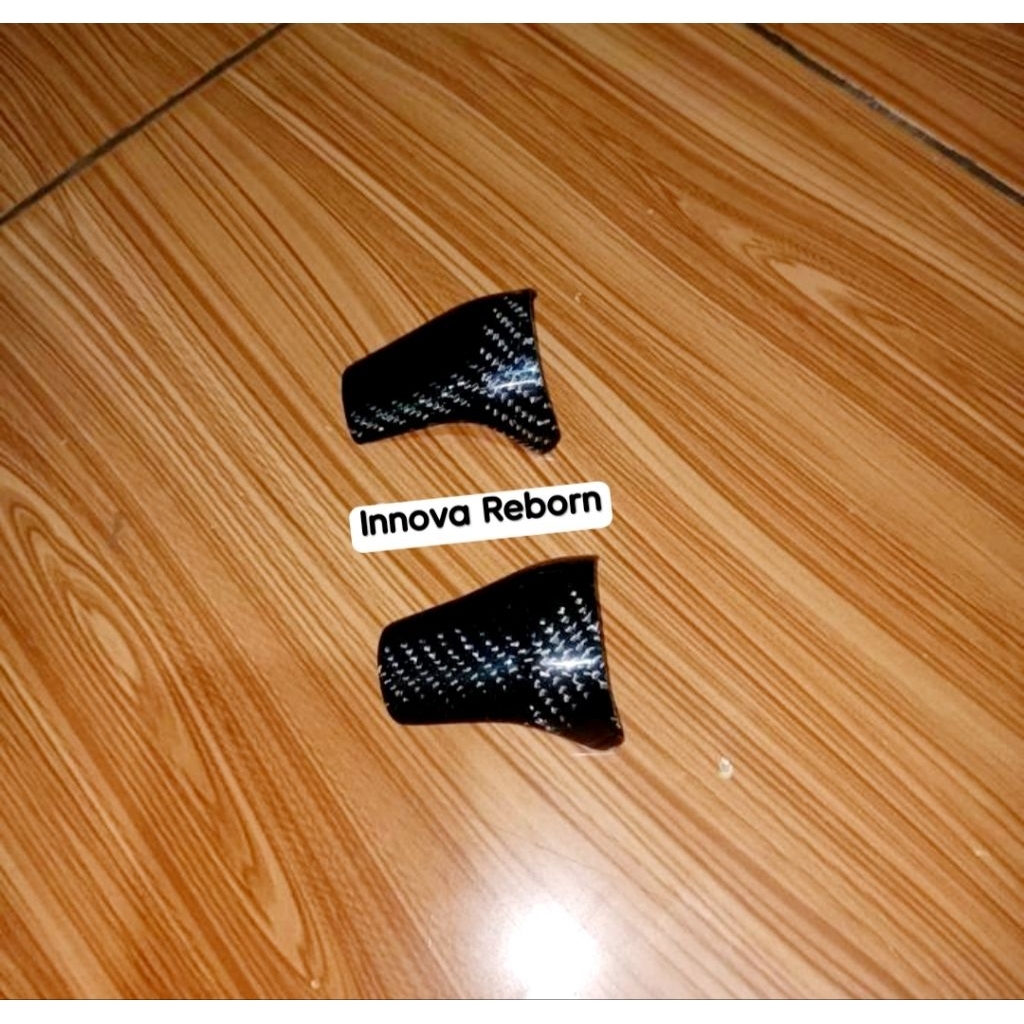 Cover Knob Tuas Transmisi Mobil Innova Reborn Carbon Kevlar