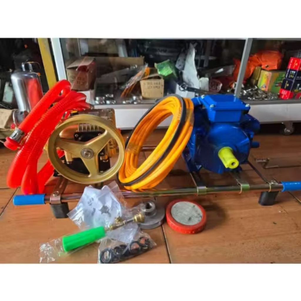 mesin doorsmeer komplit dinamo 3/4 hp