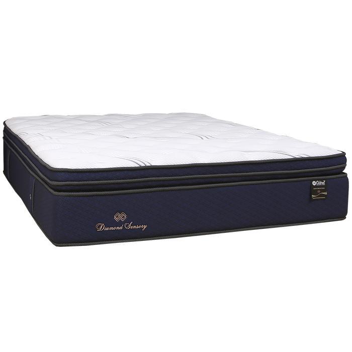 Kasur Central Springbed Type Diamond Sensory Pocket Spring Bed Pillowtop Latex with encasement foam 