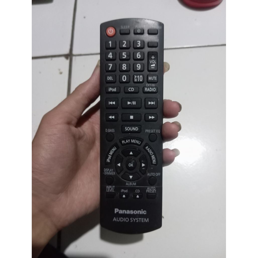 Remote Panasonic Audio system