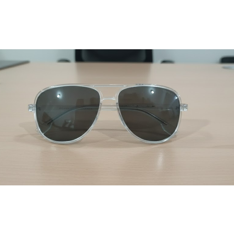 kacamata aviator PUTIH.kacamata riben cowok cewek kacamata bl hitam cowok