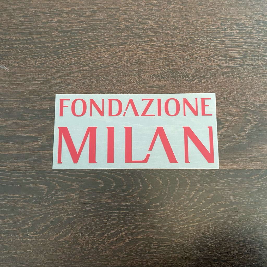 Sponsor Original Fondazione AC Milan Away 2022/2023