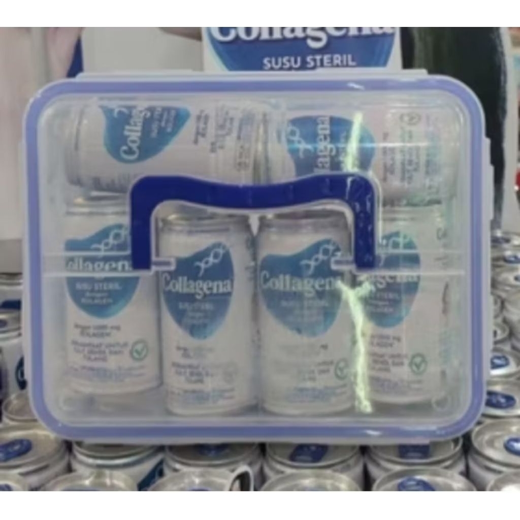 Susu Steril Collagena 189ml isi 6 kaleng Exp Des 2026