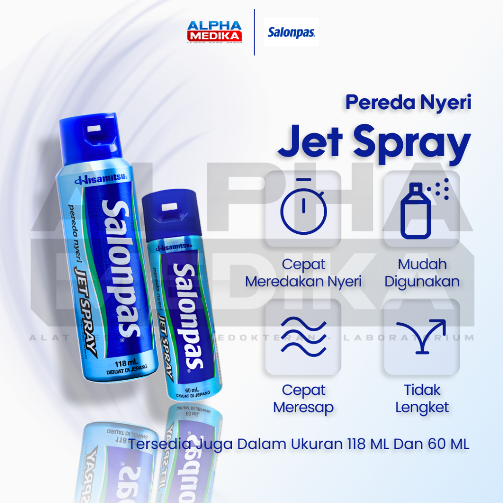 SALONPAS - Salonpas JET SPRAY / Spray Pereda Nyeri Otot