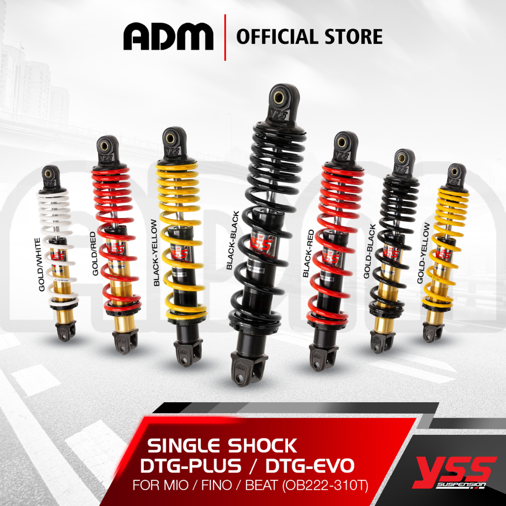 Shock YSS DTG EVO (DTG PLUS) for Mio / Fino / Beat (310T)