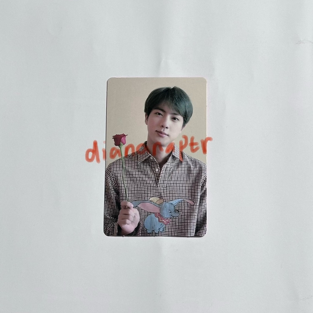 photocard bts memories kim seokjin