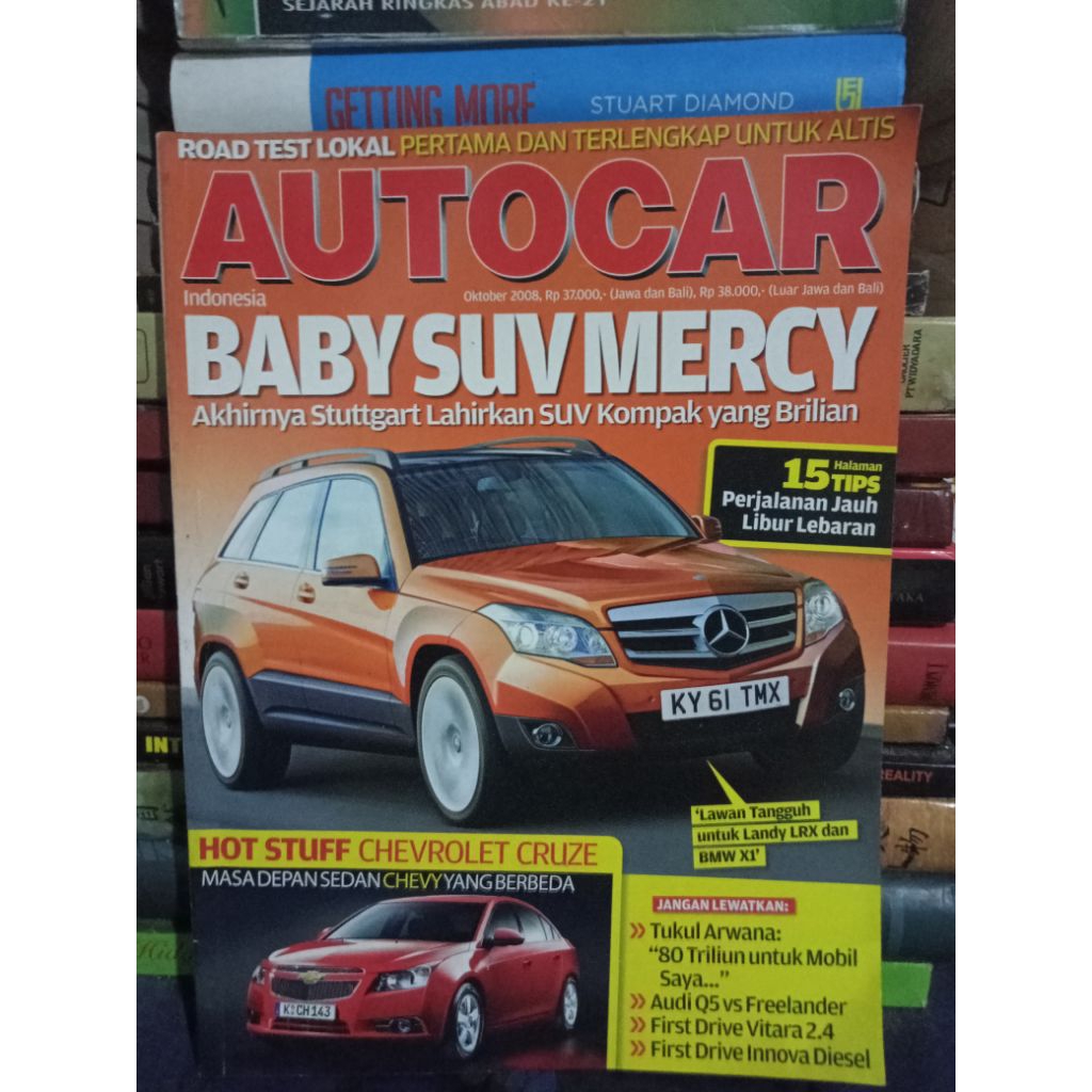 MAJALAH AUTO CAR OKTOBER 2008 ORIGINAL