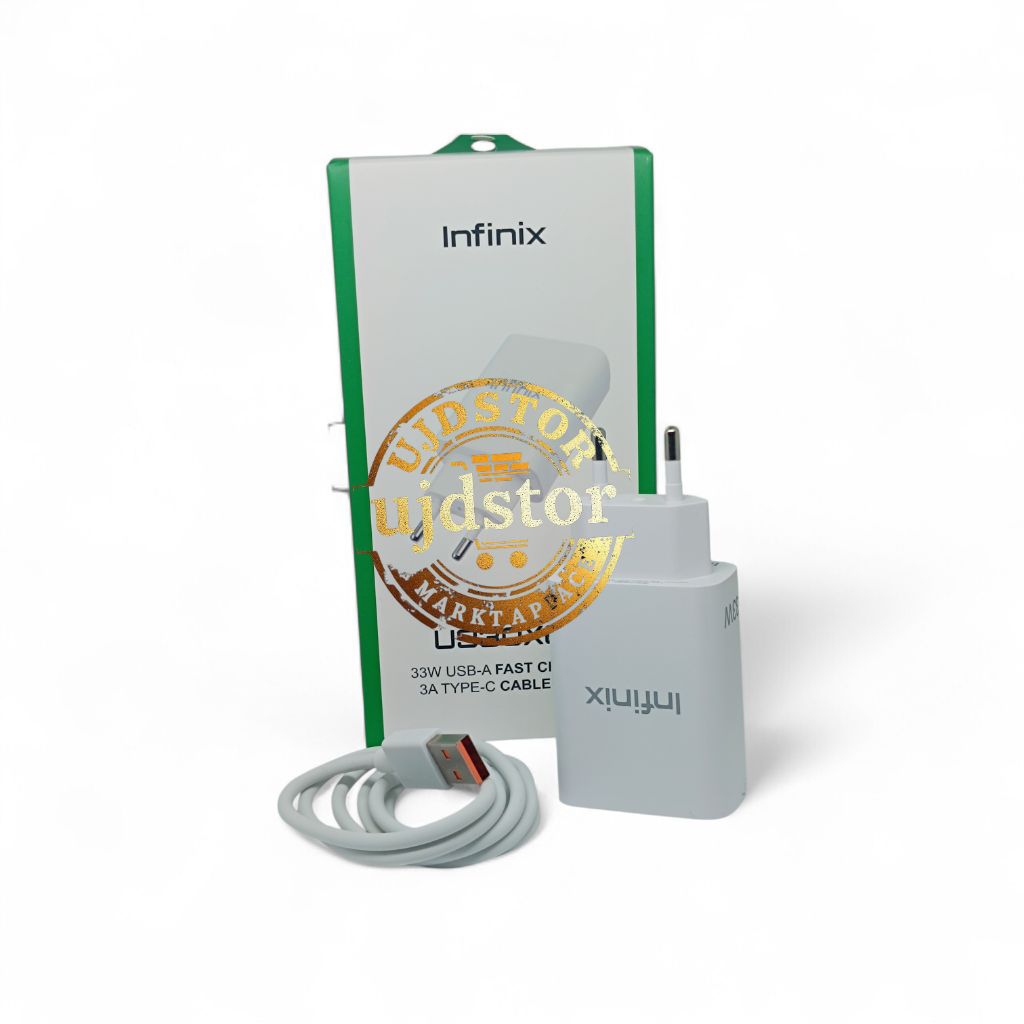 CHARGER CASAN 33WT INFINIX SMART 4 SMART 5 SAMART 6 FAST CARGING ORI
