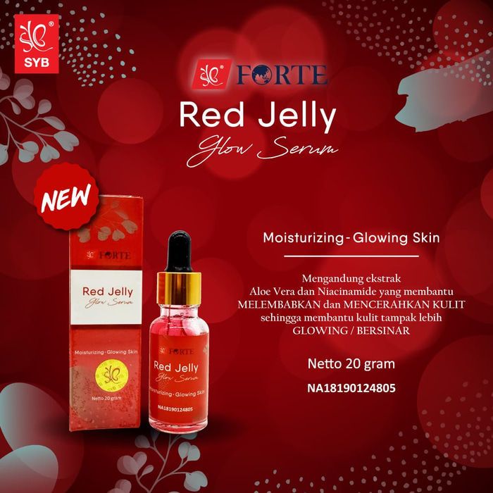 SYB Forte Red Jelly Glow Serum | Syb Serum Red Jelly