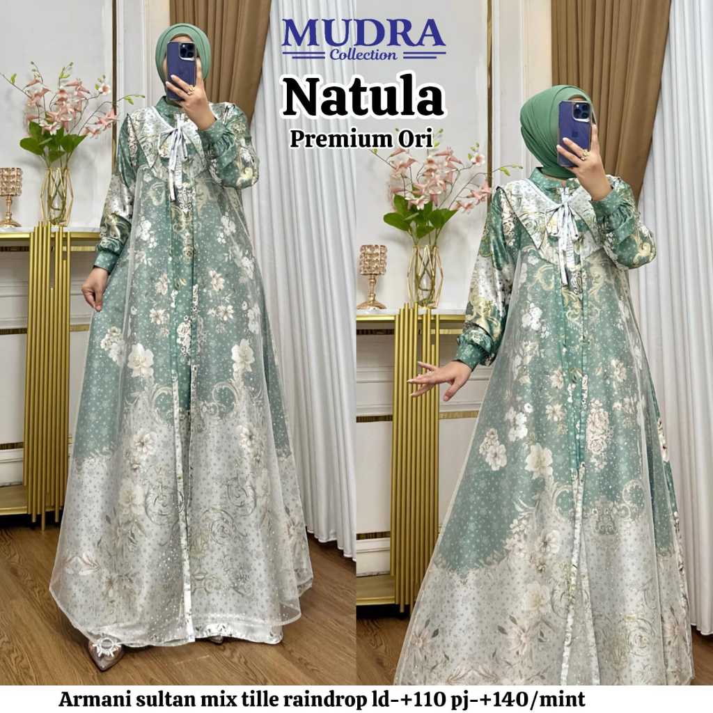 Gamis Mudra Collection / Gamis Terbaru / Gamis Wanita / Gamis Premium / Ramaya Premium / Fareza / El