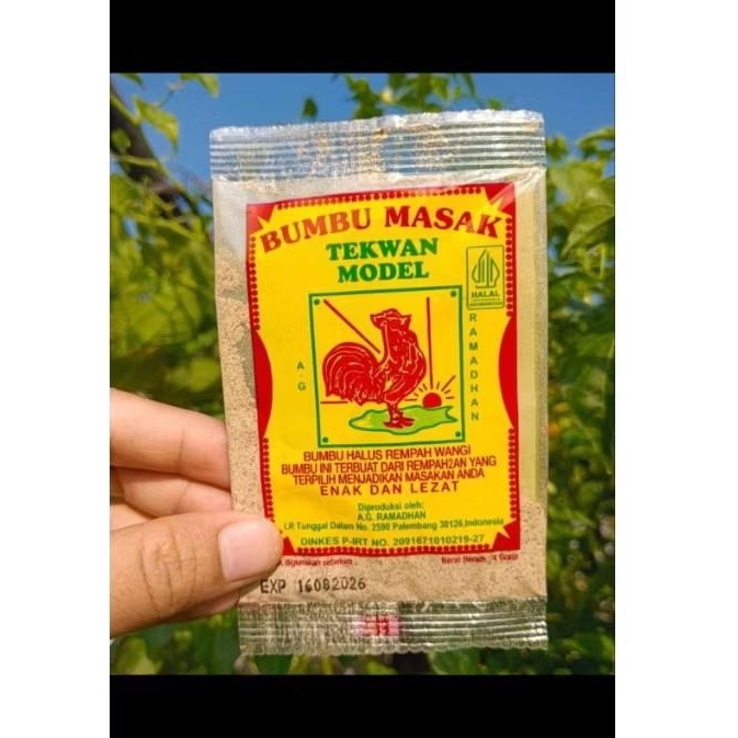 Bumbu tekwan cap ayam jago khas palembang