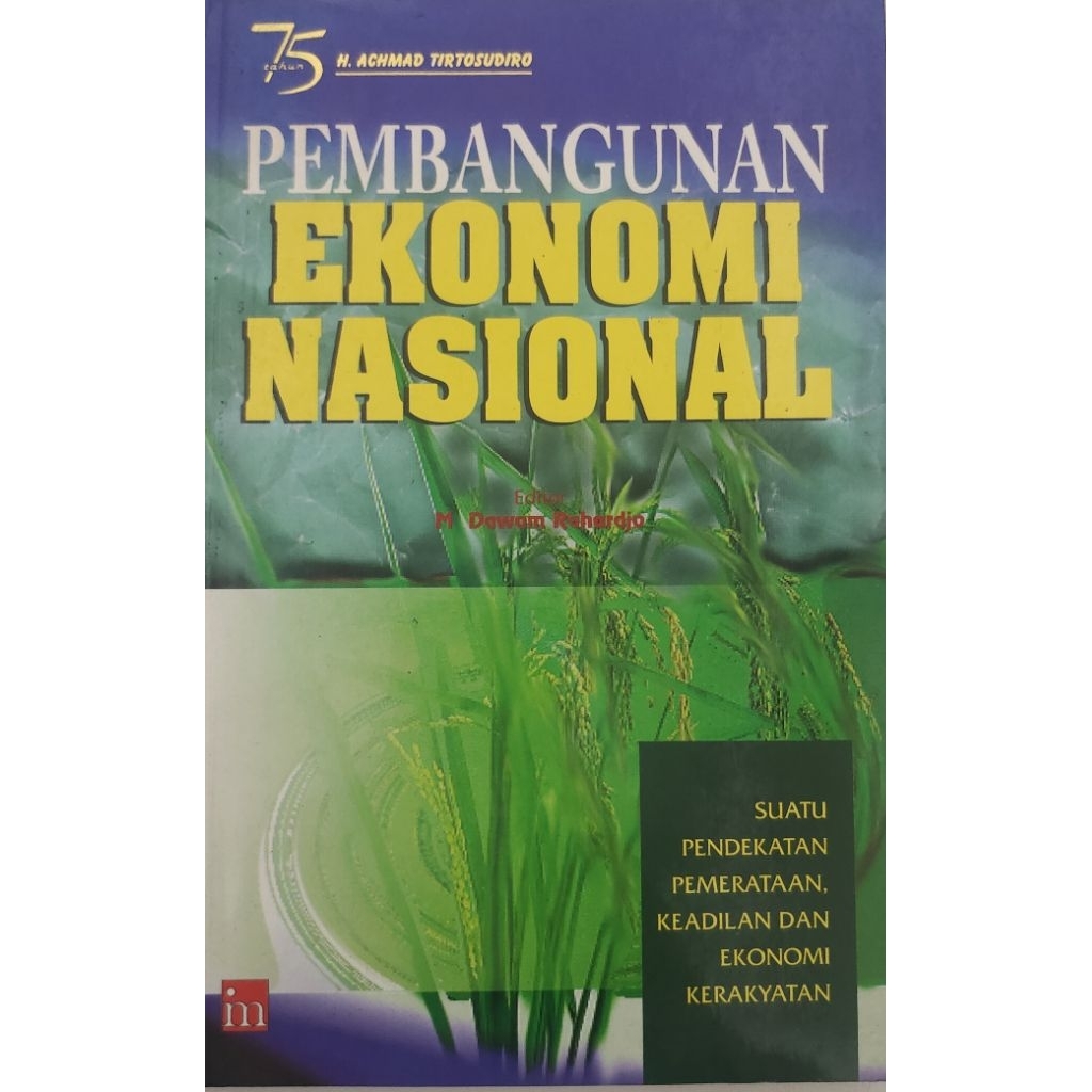 BUKU PEMBANGUNAN EKONOMI NASIONAL BEKAS ORIGINAL