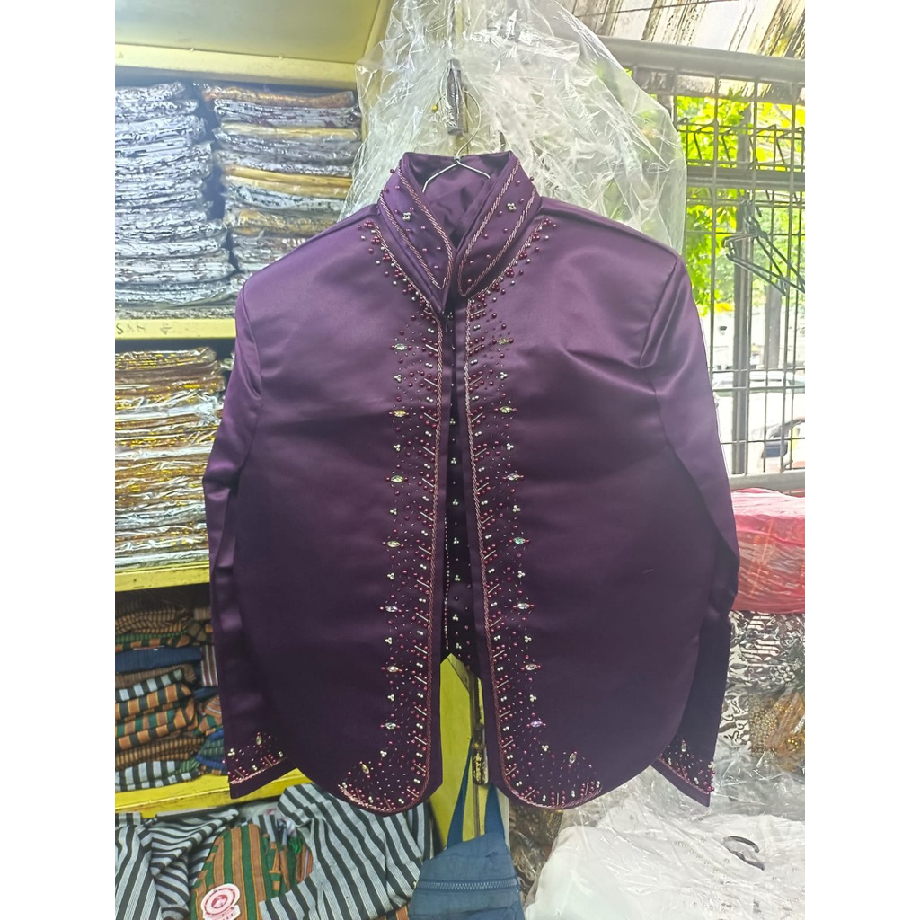 Beskap Manten solo Burgundy