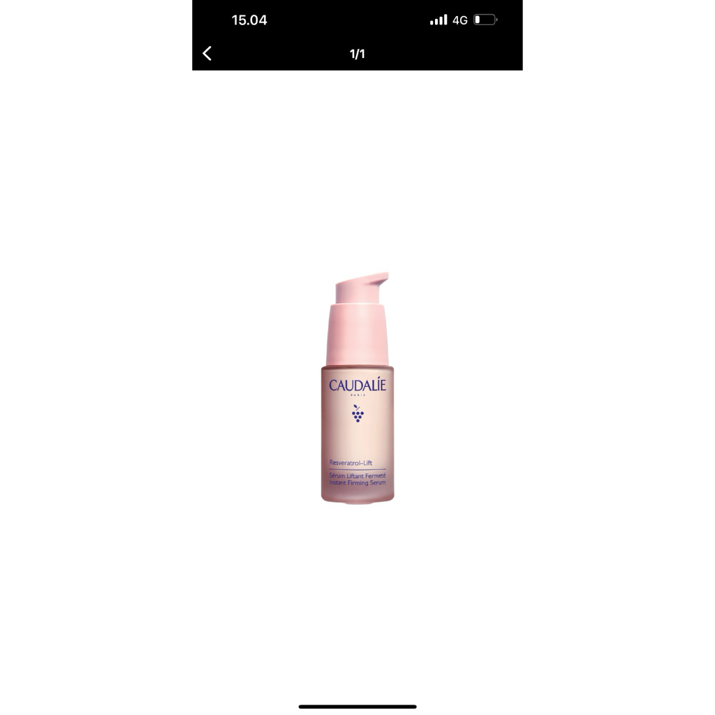 caudalie serum resveratrol serum new