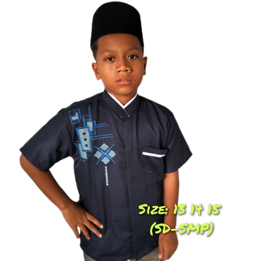 Koko anak bordir komputer bahan toyobo import