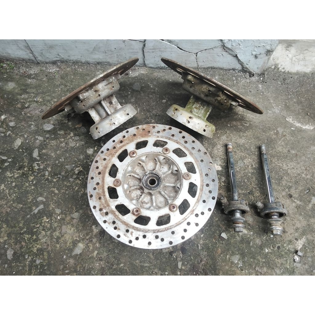 tromol depan sanex qj150 original copotan