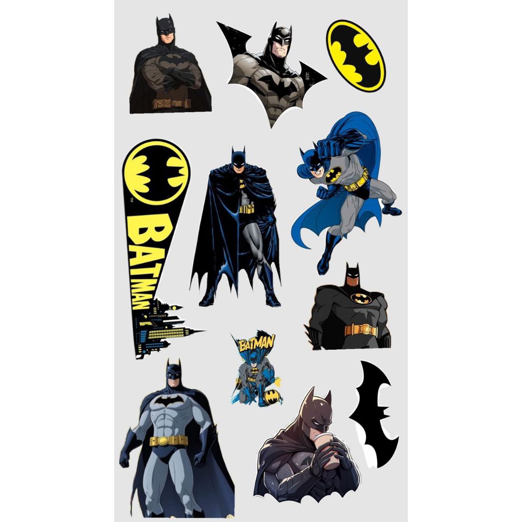 Topper Cake BATMAN l FREE CUSTOM NAMA/ HIASAN l TOPPER CAKE ULTAH TEMA BATMAN