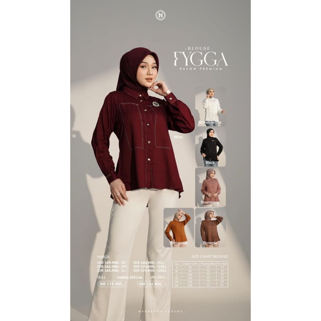 nadheera luxury fygga blouse by nadheera luxury