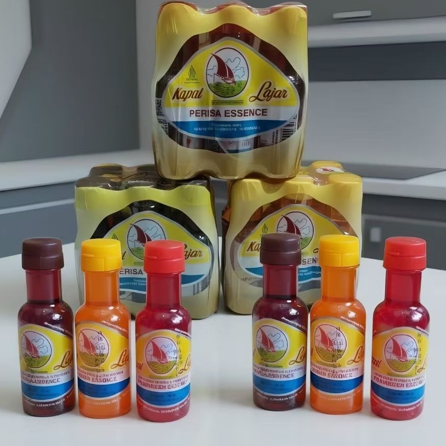 Prisa Essence Cap Kapal Layar Netto 20ml [essence makanan Cap Kapal Layar]  Prisa Vanila, Framabos, 