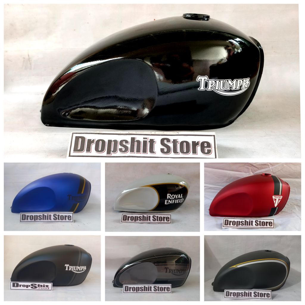 Tangki Motor Custom Japstyle Triumph Dekok Bratcafe