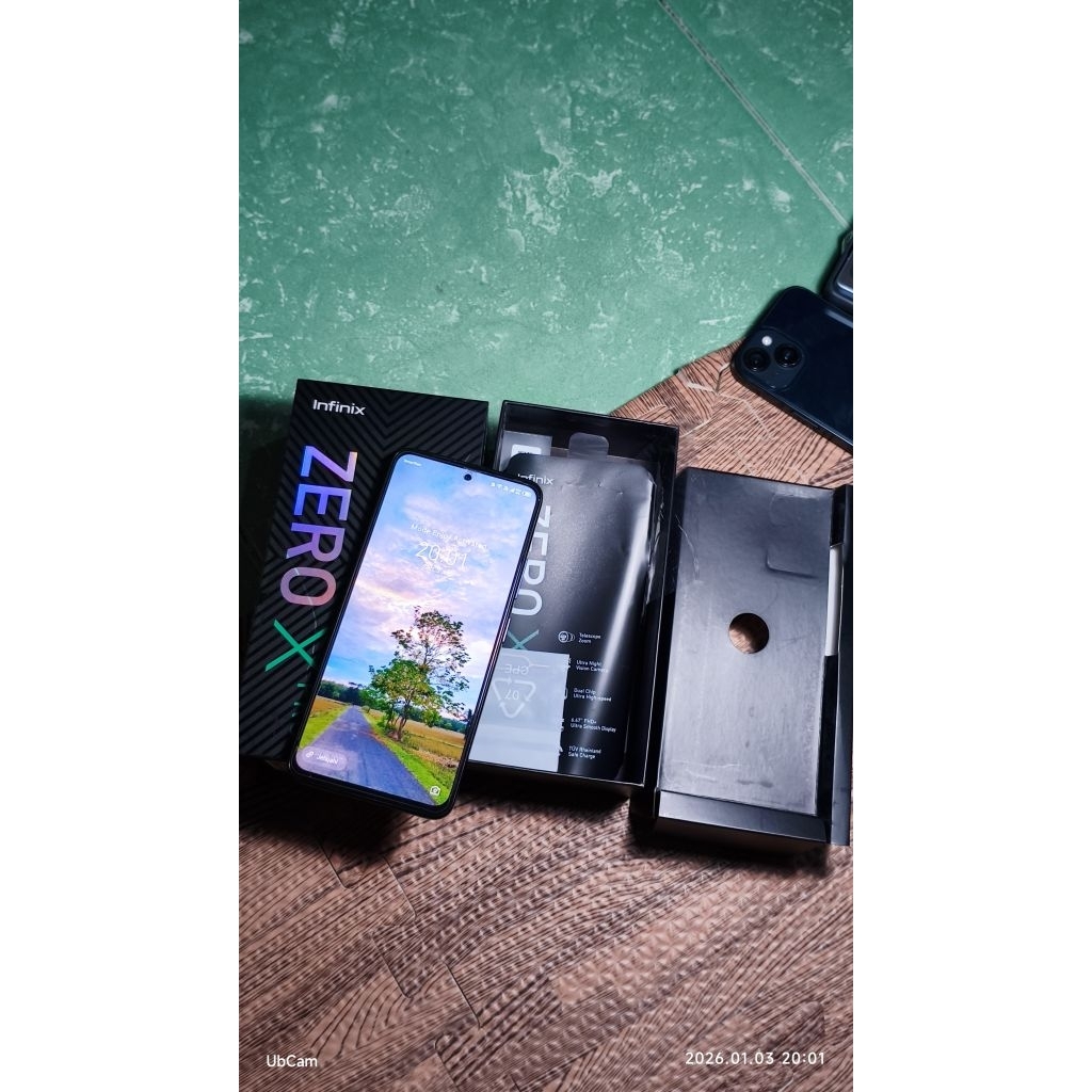 Hp android Infinix Zero X Pro 8/256 second baca deskripsi