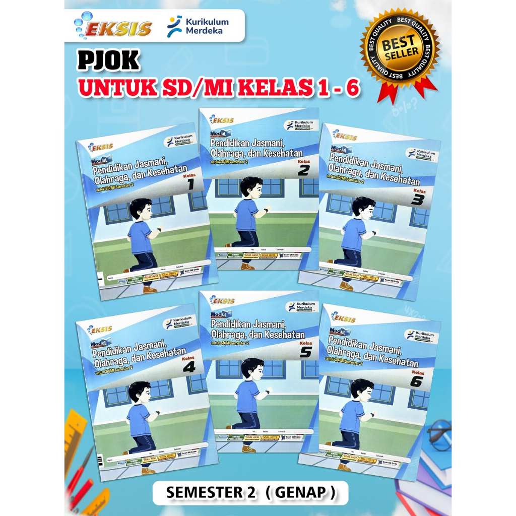 LKS EKSIS SD MI PJOK SEMESTER 2 2025-2026 KURIKULUM MERDEKA