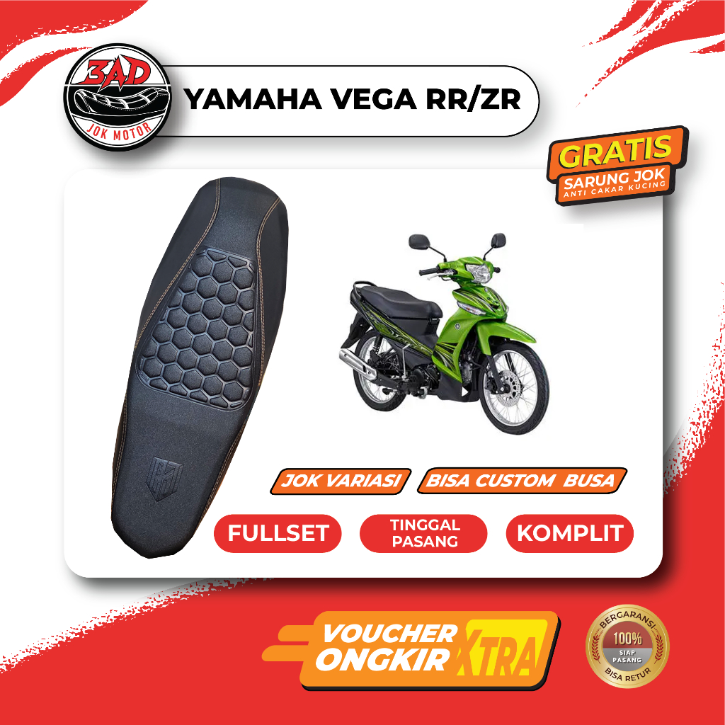 Jok Motor Vega ZR Vega RR Fullset Variasi Siap Pasang I Jok Yamaha Vega