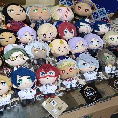 Twisted Wonderland boneka nui plushie sega mini twst official