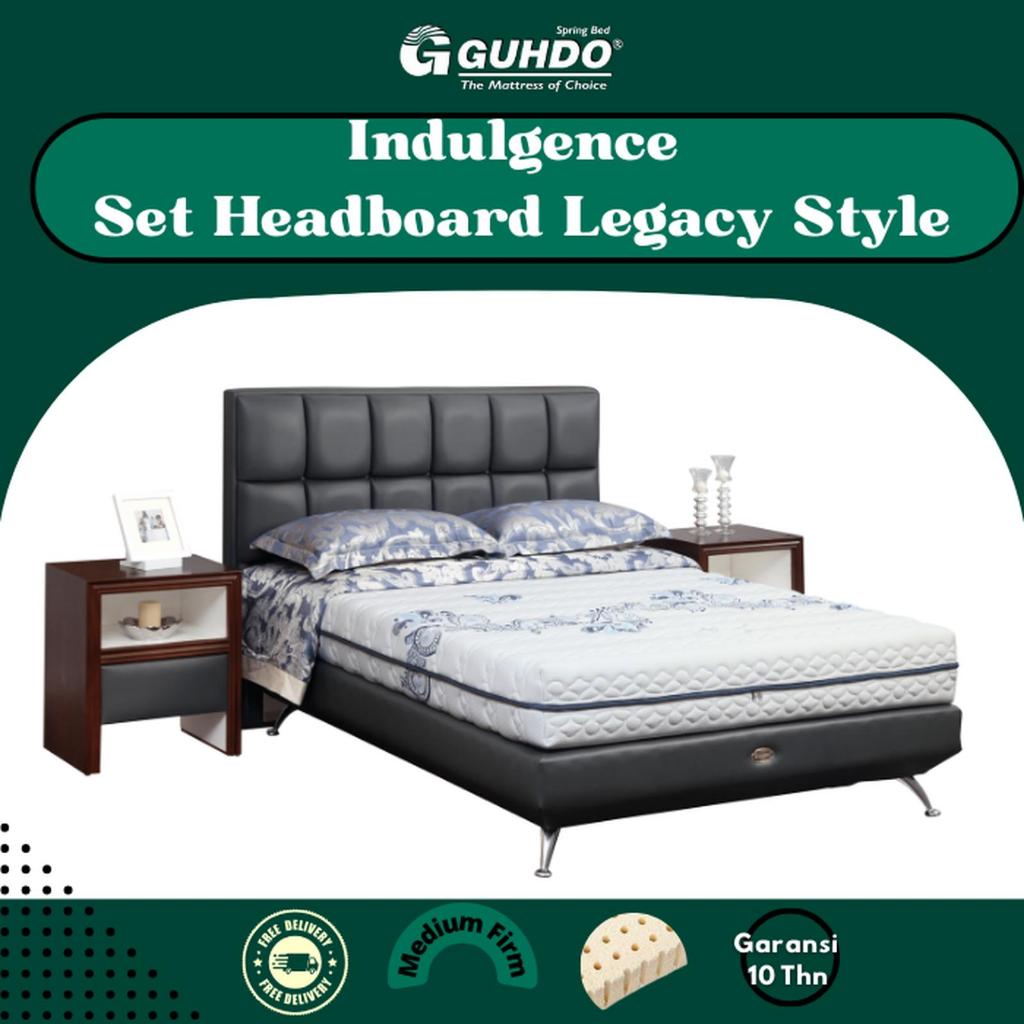 KASUR GUHDO SPRINGBED TYPE INDULGENCE (FULL SET / KASUR SAJA) - Uk 90x200 cm,100x200 cm,120x200 cm,1