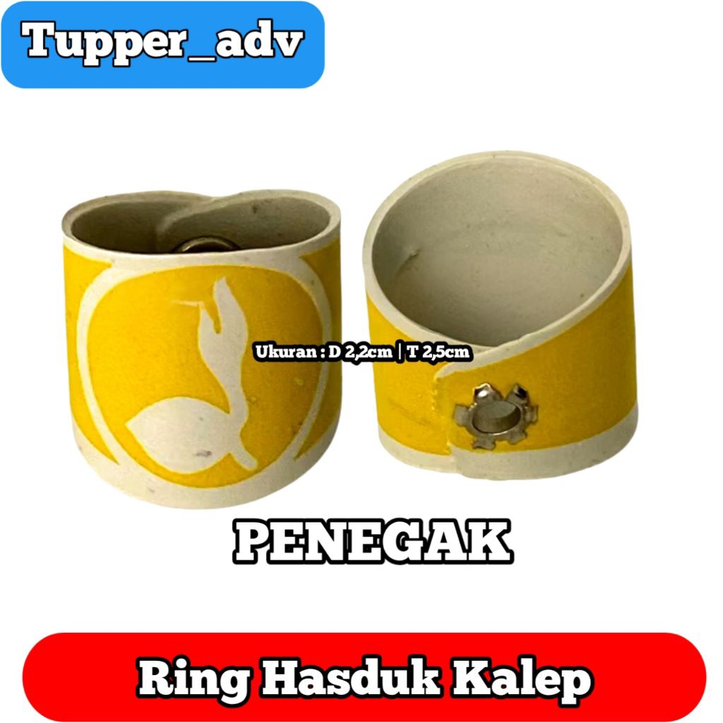 Ring Hasduk Pramuka KALEP PENEGAK (KUNING) / Kolong Hasduk Kalep Penegak
