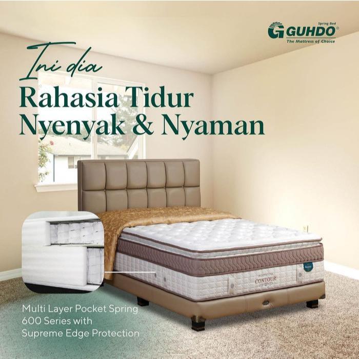 Guhdo Kasur Pocket Spring Individual Contour Tebal 42cm [ FULL SET / KASUR SAJA ] - Uk 120x200 cm,16