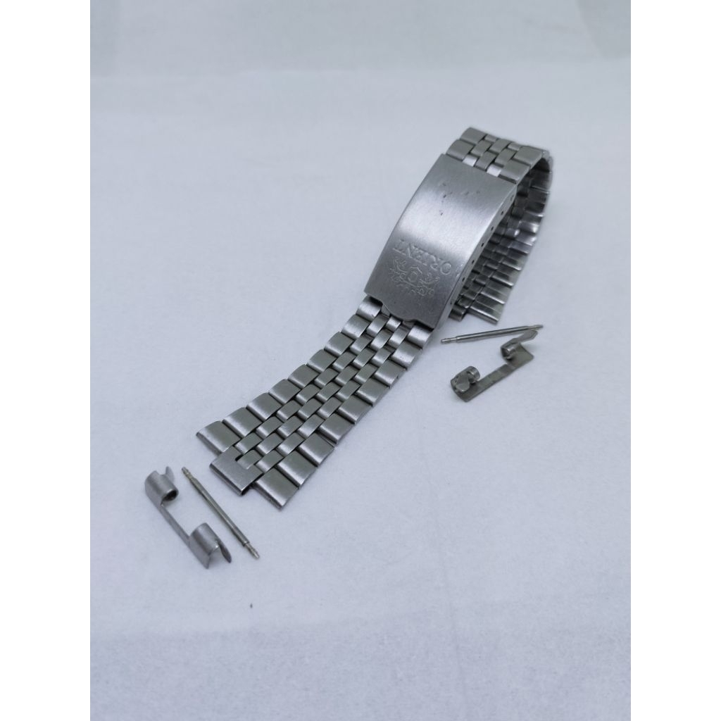 Rantai jam tangan antik orient 18mm bracelet watch vintage orient stainless part arloji lawas strap 