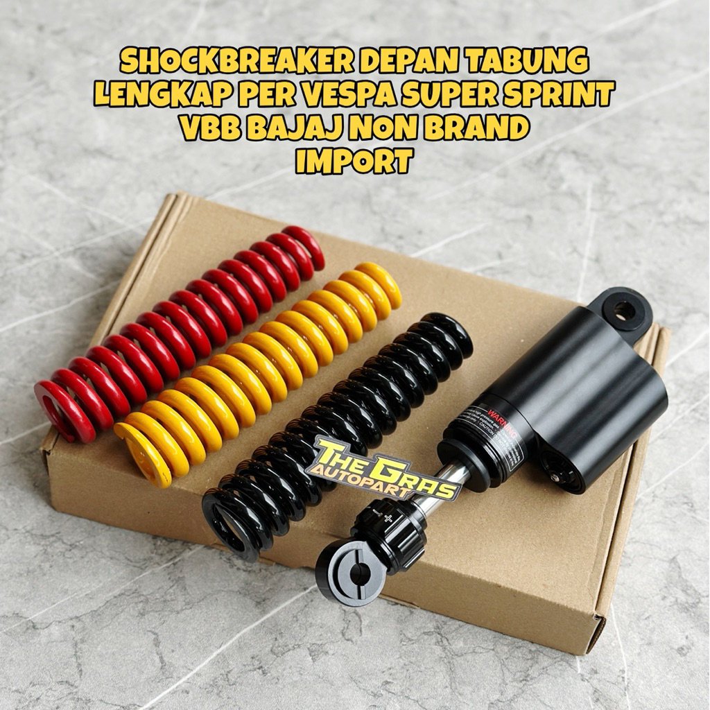 Shock Shockbreaker Depan Tabung Vespa Super Sprint Vbb Ps Import