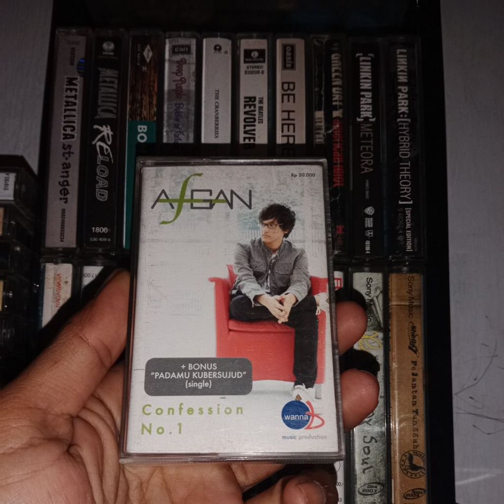 kaset original afgan album confession