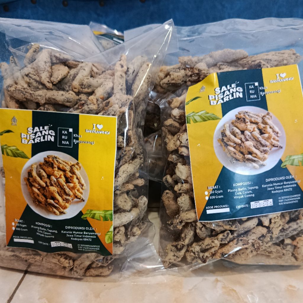 SALE PISANG BARLIN ASLI BANYUWANGI Gurih • Renyah • Manis Alami • Oleh-Oleh Khas Jawa Timur