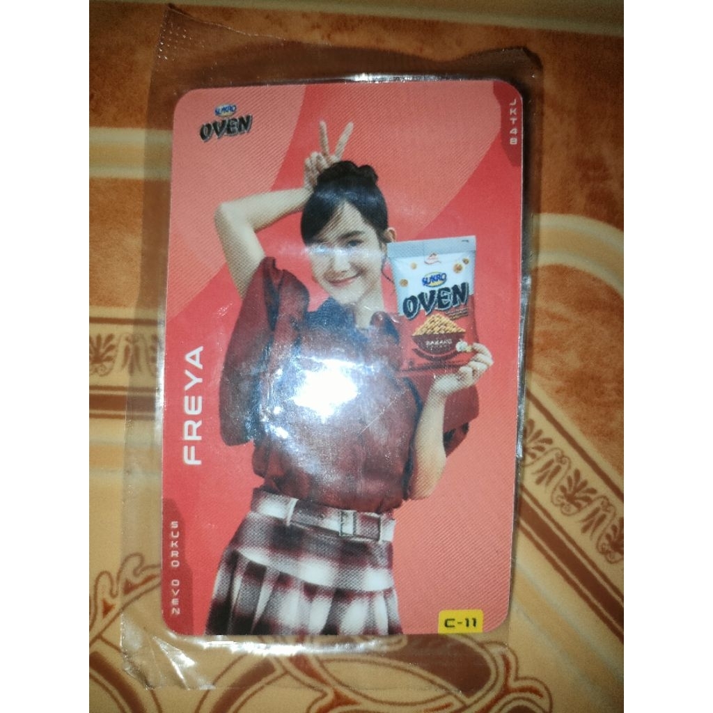 Photocard sukro Freya JKT48