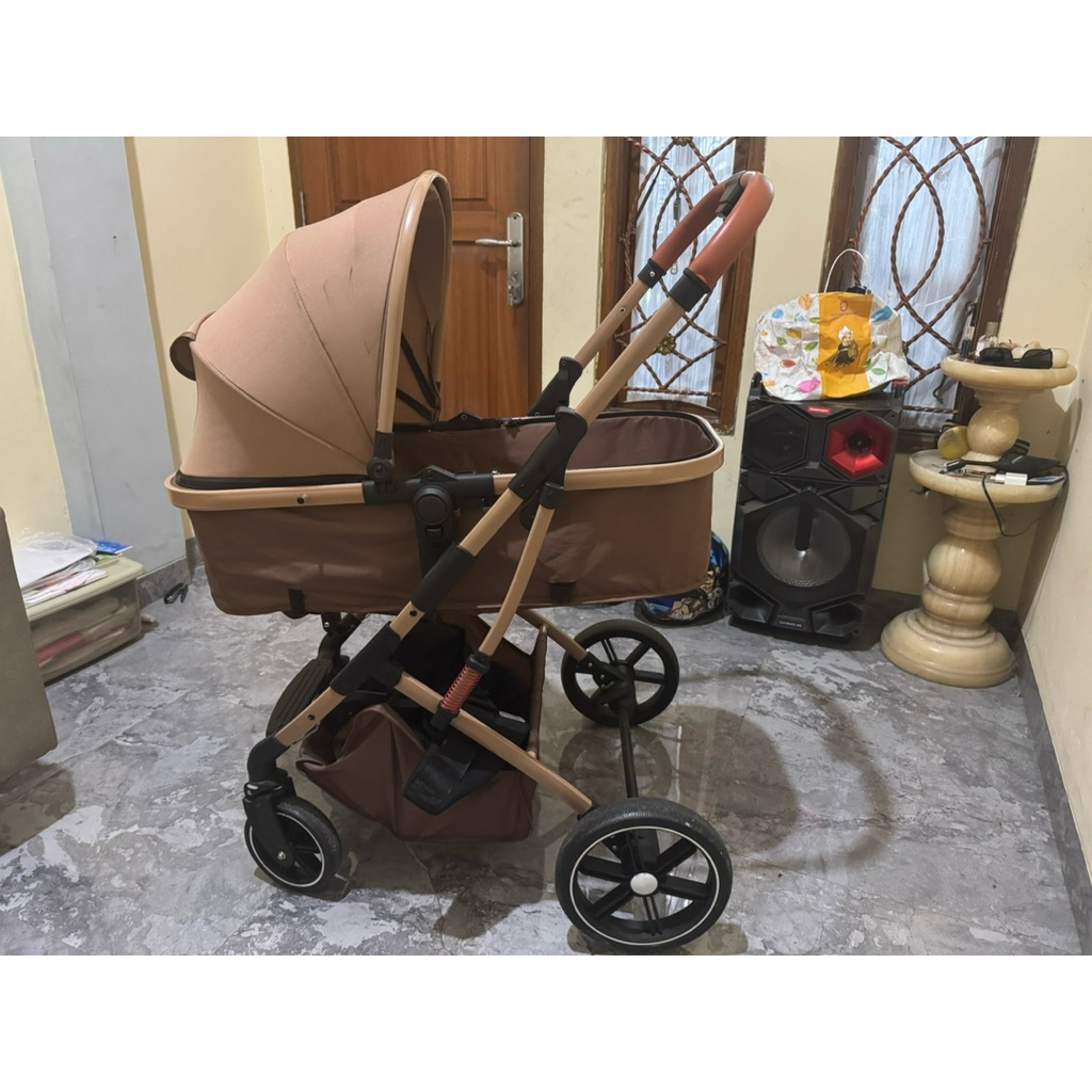 Stroller Bayi BEIGE 2 Arah Second
