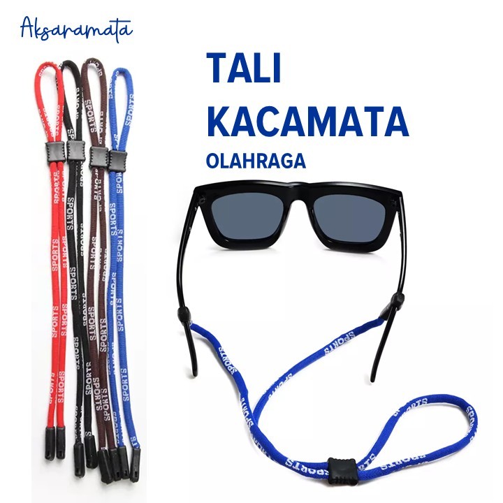 Tali Kacamata Sport | Tali Kacamata Olahraga | Tali Kacamata Pria Wanita