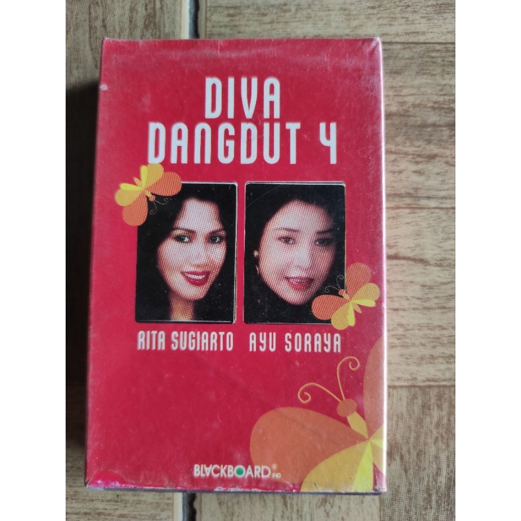 kaset pita DIVA dangdut 4 "RITA SUGIARTO & AYU SORAYA"