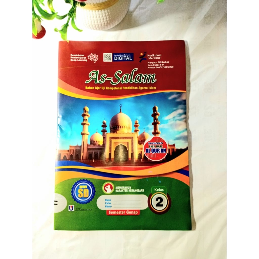 LKS Agama Islam Assalam kelas 2 SD/MI Kurikulum merdeka Smt 2