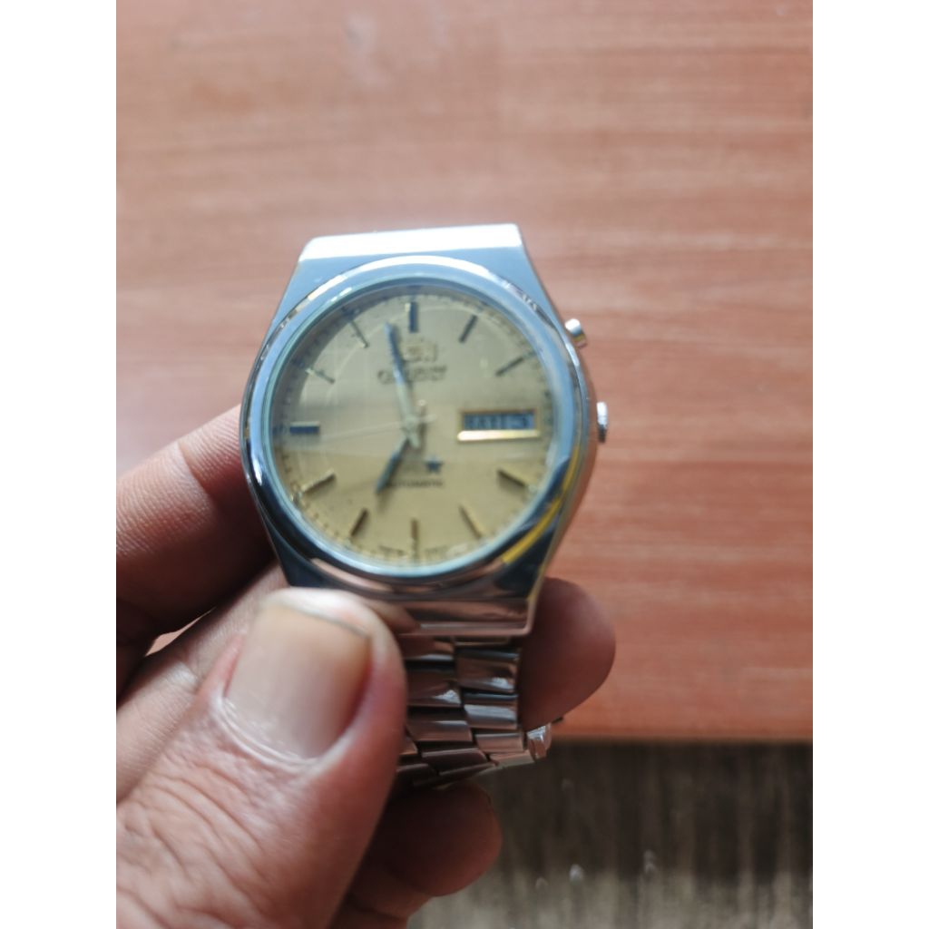 jam tangan jadul merk orient normal otomatis antiq