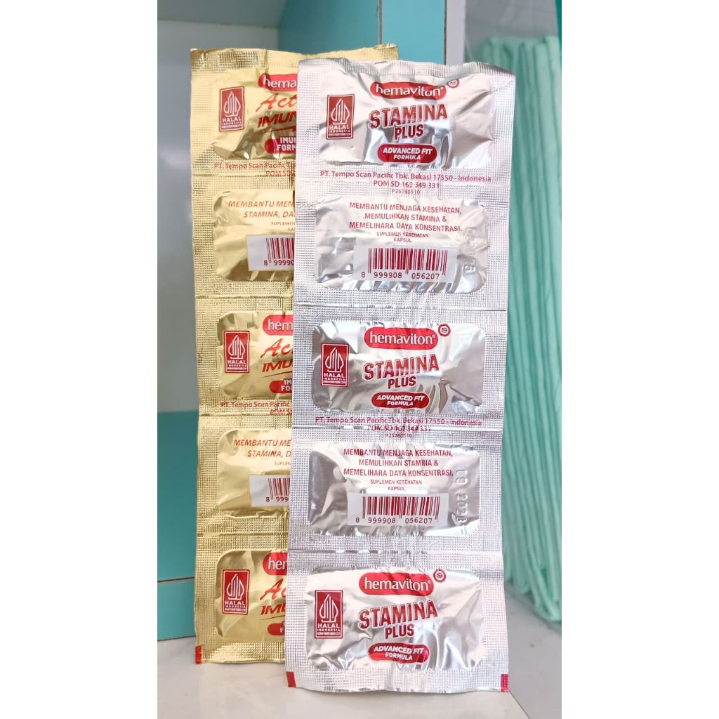 Hemaviton Stamina Plus Kapsul - Peningkatan Stamina, Kapsul Herbal