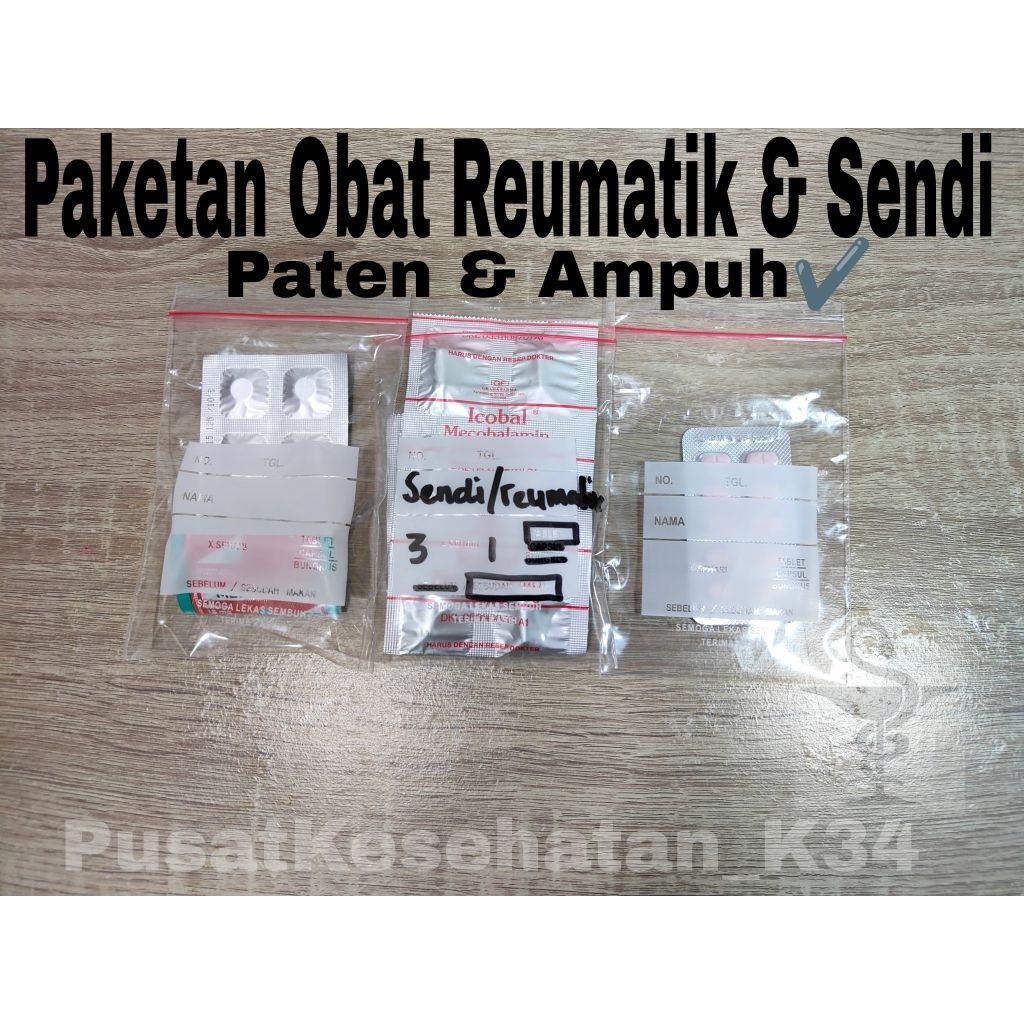 Obat nyeri sendi & reumatik racikan ampuh dan paten.