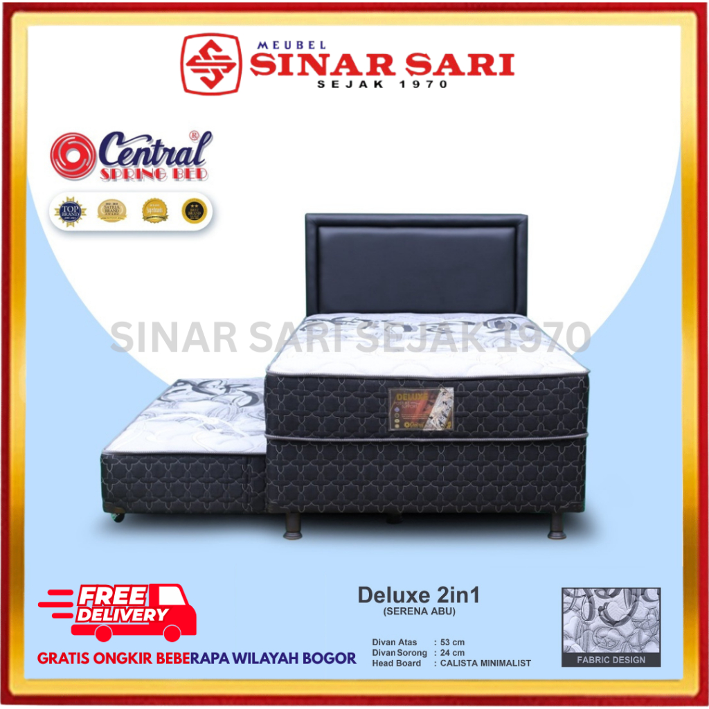Kasur Central Springbed 2in1 Deluxe