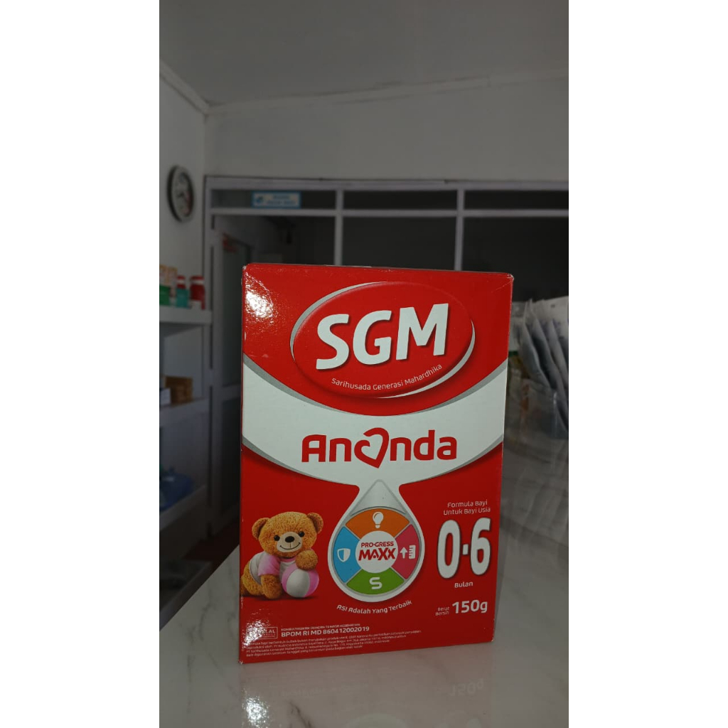 Susu Formula SGM Ananda 0-6 Bulan 120gr - Nutrisi Lengkap untuk Perkembangan Bayi
